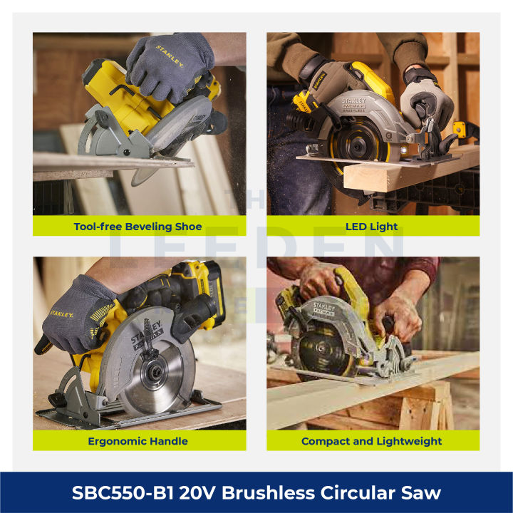 STANLEY%20SBC550-B1%2020V%20Brushless%20Circular%20Saw%20(Bare%20Unit)%20by%20Leeden%20Online%20Store%20-%20Image%204