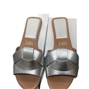 Free Shipping Plus-Size Summer New WomenS Sandals Cross-Strap Flat-Soled Slippers Simple And Versatile