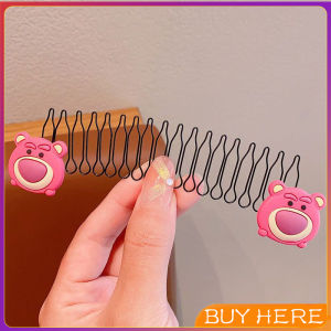 Buy Here หวีดึงผมหน้าม้า ลายการ์ตูนน่ารัก กิ๊บติดผม สําหรับลูกสาว Cartoon Hair Comb