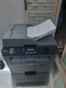 Máy in đa chức năng Brother 2701d in usb và Lenovo 7615DNA in usb và mạng LAN - Dòng máy in hai mặt hai hãng dùng chung phụ kiện tất cả