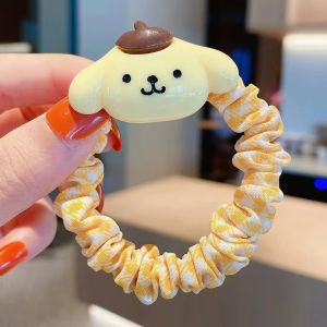 La jadore ยางมัดผมเกาหลี ลูกปัด ไข่มุกแบบเรียบหรู สไตล์เกาหลี สำหรับผู้หญิง Korean hair band ponytail hair rope girl bow ribbon rubber band head rope