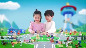 1121 PAW Patrol  Paw Patrol Pull-Back Car Toy   Puzzle Set for Parent-Child Interaction   Inertia Scooter