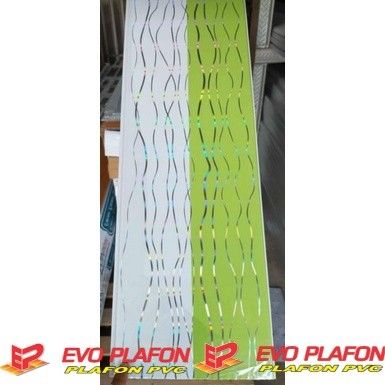 Plafon Pvc Hijau Putih