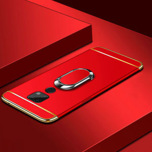 LANLIN For Huawei Mate 20 / Mate 20 Pro / Mate 20 Lite / Mate 20X Phone Case Ultra Thin Matte Hard PC Holder Casing For Huawei Mate 20 Pro Case With Free Ring Stand Holder