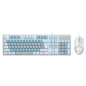 3061Combo illuminated Keyboard Mouse Set Cheapest Gaming Keyboard Set for Computer&Laptop