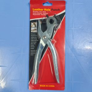 Kềm bấm lỗ dây da đồng hồ thắt lưng chất liệu thép không gỉ bấm được 6 size lỗ khác nhau