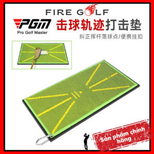 Thảm tập golf mini PGM DJD038 CHÍNH HÃNG thể hiện quỹ đạo bóng