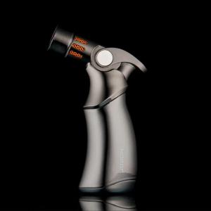 High Quality Metal Cigar Portable Windproof Inflatable Ignition Gun Large Fire Blue Flame Straight Flame Best Mens Gift