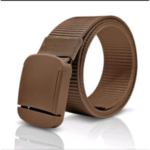 Ikat Pinggang Pria Tactical Nylon Kanvas Sabuk Kuat Anti Detector dengan Gesper Stylish Kuat Trendy