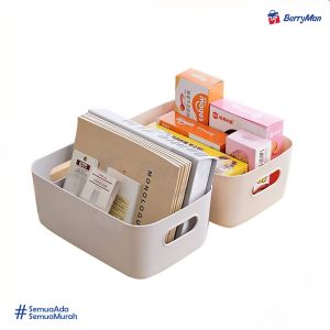 Kotak Penyimpanan Serbaguna Tempat Kosmetik Obat Alat Mandi Storage Box Rumah Minimalis