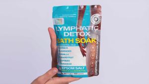 Bruizex Arnica Montana Bath Salts Epsom Salt Bath Soak for Lymphatic Drainage & Body Magnesium Bath soak with Essential Oils Bath Salts for Swelling & Post Surgery -1 Lb