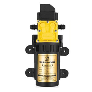 Paket Pompa Booster Shower Water Heater Toren - Pompa DC Bevel Otomatis On Off - Konektor Drat Luar Dalam 1/2 inch