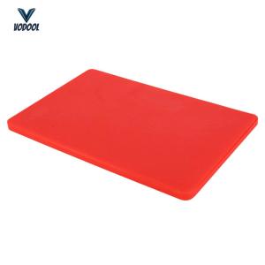 PE Chopping Mat with Anti Slip Surface Plastic Colored Cutting Mat 40x30x2cm for Kitchen Vegetables Meat Fish and Cheese [Vodool Center]