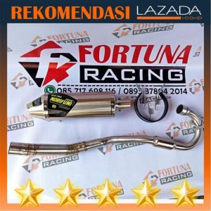 Knalpot norifumi roket4 klx150 crf150l dtracker150 tiger trail fullset murah