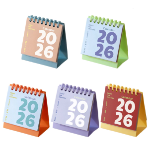 2026 Desk Calendar 12 month Referances Runs from Jan 2026 to Dec 2026 Office Tabletop Monthly Calender for Plans Note