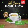 TEH SANNA LEMON STEVIA | ORGANIC DETOX SLIMMING TEA | ORIGINAL HQ | TEH KURUS. 