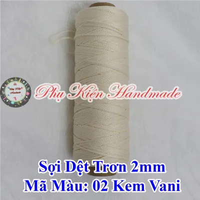 Sợi Dệt Trơn 2mm (Mã màu 01 - 78)