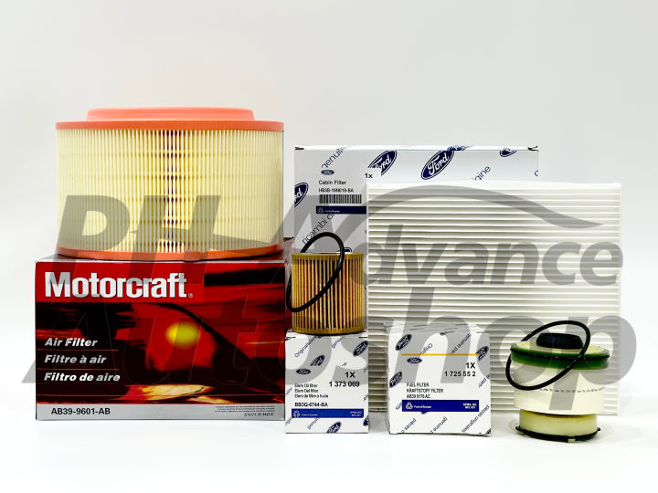 Oil, Fuel, Cabin Filter and Air Filter Ford Ranger 2012-2022 2.2L &3.2L ...