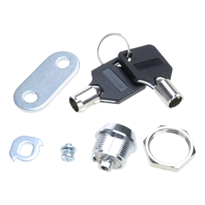 Practical Sturdy Stainless Steel Toolboxes and Cabinet Lock Set with Key Portable Accessory for Multipurpose Use