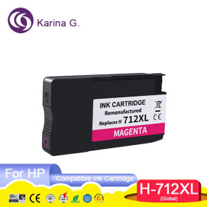 For Hp 712 XL 712XL 712B 3ED71A Color Remanufactured Inkjet Ink Cartridge for HP712 for HP Designjet T650 T250 T210 T230 Printer
