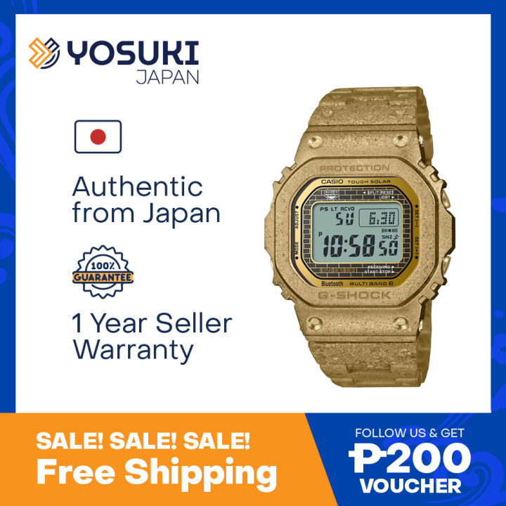 B5000 Gold CASIO G-SHOCK GMW-B5000PG-9JR NEW23 FULL METAL