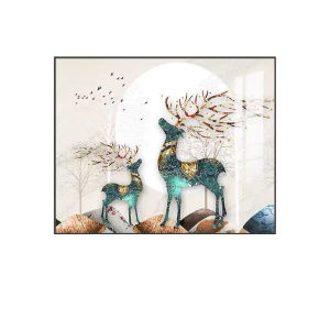 ElecElectric Meter Box Decorative Painting  Punch-Free Electric Brake Box Blocking Mural Distribution Box Painting