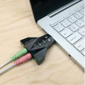 Card sound rời kép 4 cổng cắm cổng USB âm thanh SOUND 7.1 Cho Máy Tính Và Laptop bị hỏng hoặc lỗi, hỏng sound card. 