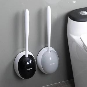 Silicone Toilet Brush For WC Accessories Drainable Wall-Mounted Cleaning Tools Home Bathroom Accessories Sets