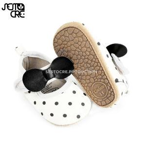 Sepatu Bayi Perempuan Polkadot Lucu Terlaris Usia 0 - 12 Bulan Baby Shoes Prewalker Newborn Sepatu Bayi Stylish Anti Slip Bisa COD Bayar Ditempat