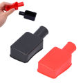 Battery Terminal Cover Rubber Material Battery Terminal Cap for Battery Positive And Negative Terminals for Car Or Boat Batteries. 