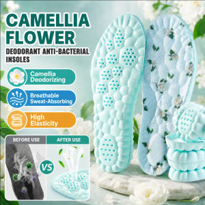 Odor Control Antibacterial Insoles Comfortable Deodorizing Chamomile Shoe Inserts