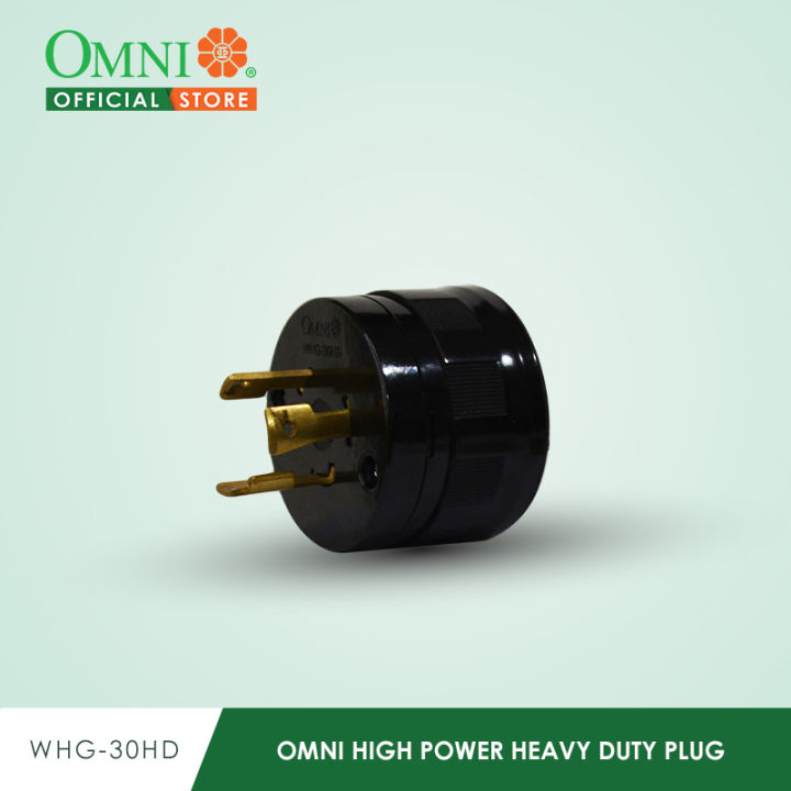 OMNI High Power Heavy Duty Twist Lock Plug 30A 7500W 250~ 60Hz - WHG ...