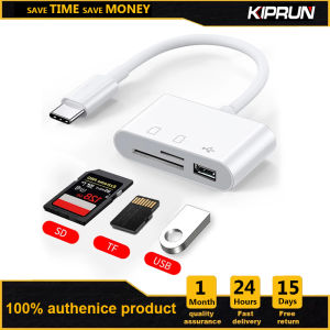 KIPRUN Type-C Adapter TF CF SD Memory Card Reader OTG Writer Compact Flash USB-C for IPad Pro Huawei for Macbook USB Type C Cardreader