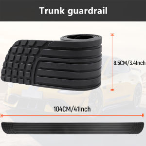 Seadetal cốp xe ô tô hãm xung phía sau dây bảo vệ cao su Ngưỡng Cửa Tấm bảo vệ mouldings Pad Bìa