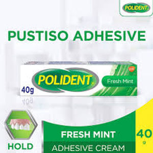 Polident Denture Adhesive Fresh Mint Cream 40 grams