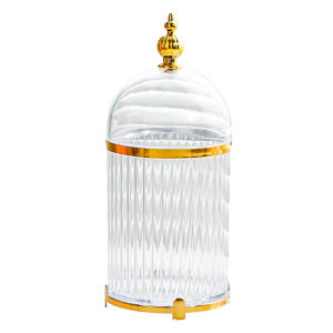 Spoon Holder Stainless Mewah/Tempat Sendok Garpu Tertutup