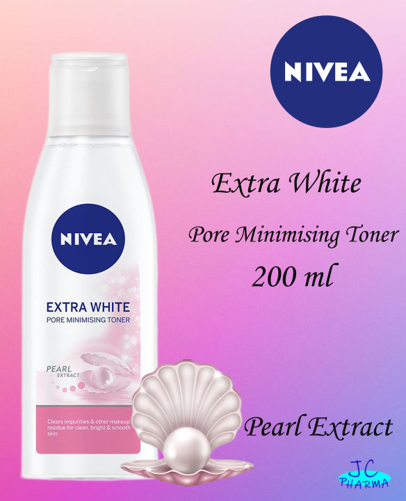 Imported NIVEA Extra White Pore Minimising Toner Pearl Extract