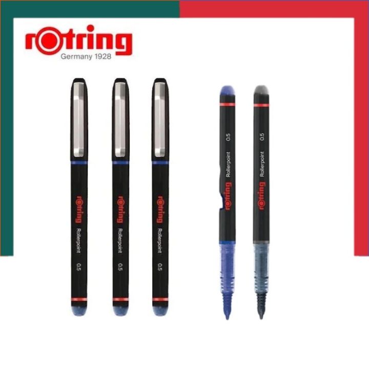 ปากการอตติ้ง Rotring ปากกาหมึกซิม Roller1928 น้ำเงิน/ดำ ของ