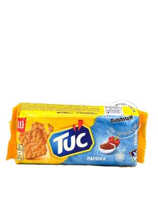 Tuc Oven Baked Crackers Paprika Flavour 100g [Direct Import from The Netherlands]