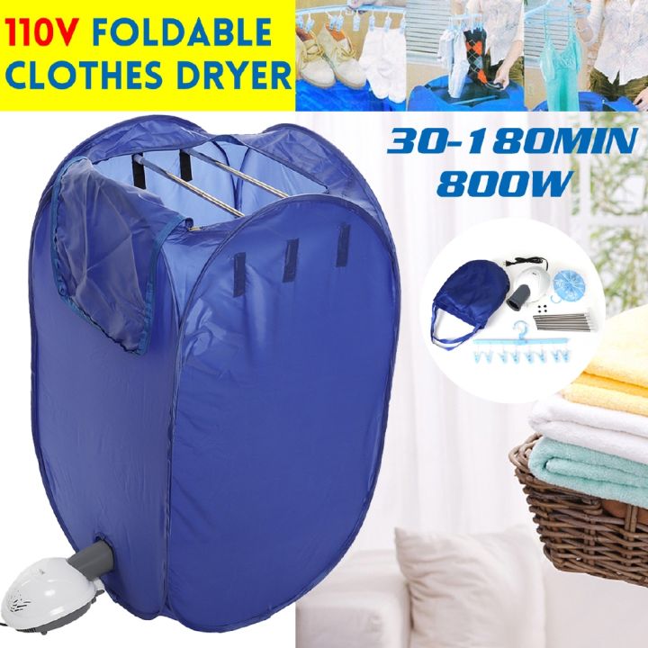 Mini Electric Clothes Dryer Portable Folding Travel Quick Drying