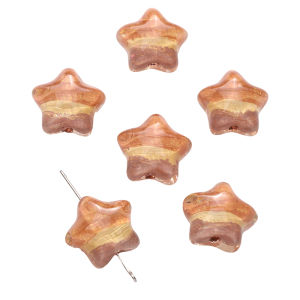 1Pc 21x19mm Gradient Colorful Oil Painting Star Beads Resin Pentagram Beads for Jewelry Making DIY Bracelet Keychain Phone Chain Crafts Accessories