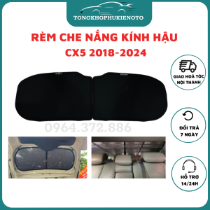 Rèm che nắng kính hậu Kính sau Cốp Rèm đuôi xe ô tô xe hơi Rèm chống nắngtia UV cho xe Mazda CX5 2014-20172018-2024