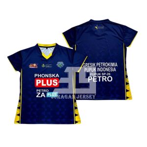 Atasan jersey bola voli wanita PROLIGA 23560 Fullprinting sublimation size M L XL XXL