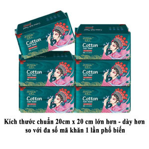 Khăn mặt dùng 1 lần khăn khô đa năng dùng 1 lần Minaier 20x20 dạng rút tiện lợi