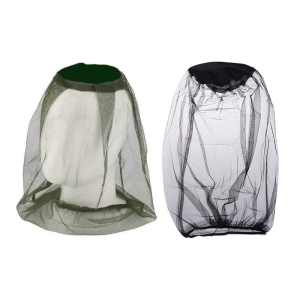 Outdoor Camping Fishing Caps Mosquitoes Head Mesh Net Breathable Gardening Hat Adjustable Mesh Fishing Hat Net Enduring