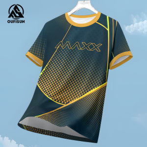 2025maxx T-Shirt Casual Top Cool Pattern Shirt Breathable Mens Sports T-Shirt Mens And Womens Universal Shirt