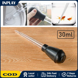 30ml Aquarium Siphon Water Exchanger Dirt Remover Fish Tank Excrement Pipettte Fish Tank Cleaning Tool Large Ball Head Pipette Measuring Tool Pipette Rubber Head Dropper Type Measuring Spoon Measuring Cup Baking Tool Oil Suction