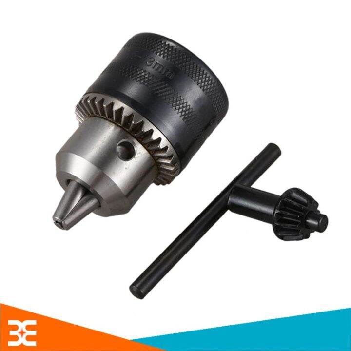 Đầu Kẹp Mũi Khoan 3 Chấu 1.5-13mm B16 (lỗ ren)