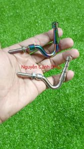 Móc treo đồ xe máy móc câu V5 inox