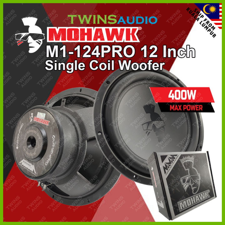 MOHAWK Woofer Bass Car Subwoofer M1124PRO 140Watts Lazada